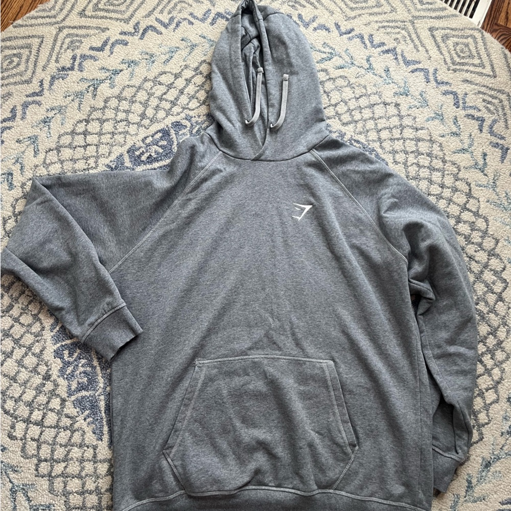 Grey Gymshark hoodie like new